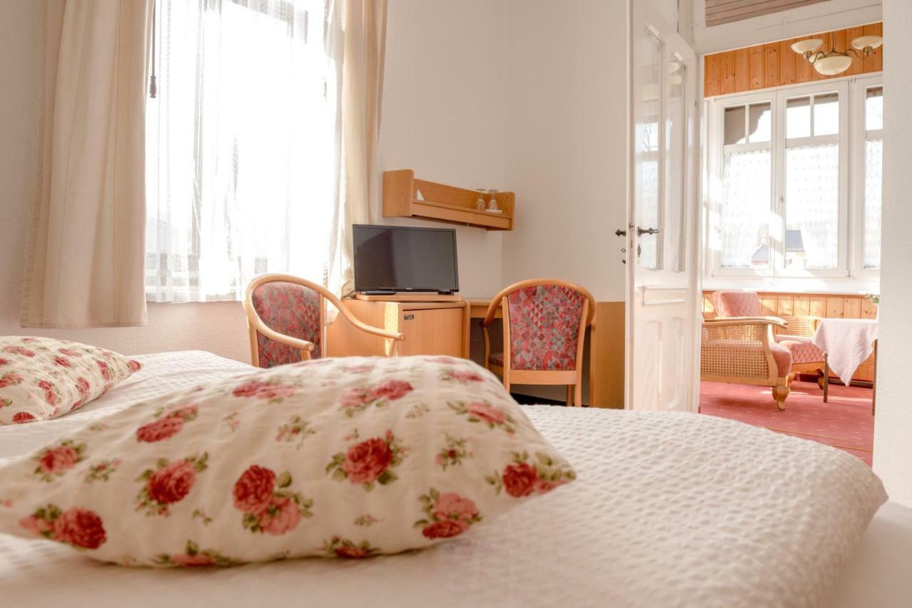 Hotel-Pension Heimburg Bad Elster Zewnętrze zdjęcie